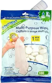 Wysi Wipe Multi-Purpose Wipes 100 Pack - Just Add Water!