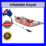 Intex Excursion Pro Kayak Inflatable Boat Water Sport Paddle Phone Mount Fishing