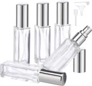 Travel Perfume Refillable Bottle, Perfume Atomiser, 5Pcs 10Ml Glass Perfume Spra