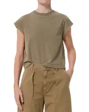 Agolde Bryce Cap Sleeve Tee