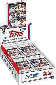 2025 Topps NPB Baseball Card NPB Baseball Card (1 Box (1 Pack of 10 Sheets x 24 Pack), Top Trading Card, Card Collector, 2025 Edition, Baseball Fan, Sports Enthusiast