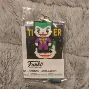New Funko Pop! DC Comics 8-Bit The Joker Lanyard GameStop Exclusive