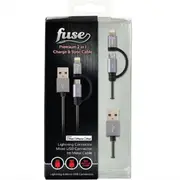 2in1 Sync Cable LightningMicro USB Accessories