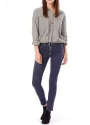 Unionbay -Juniors Uniform Karma Skinny Black - Size: 5- New Tags $48