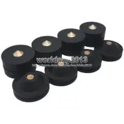 4x 43mm 1.69" Ebony Speaker Shockproof Spikes Stand Isolation Feet + Base Pad #3