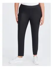 [Taking Shape] The Muse Coated Slim Jean in Black