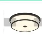 16 inch Flush Mount Ceiling Light, 3-Light Close to Ceiling Light Fixtures wi...