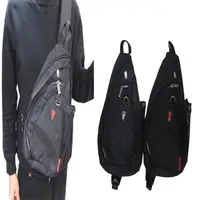 在飛比找momo購物網優惠-【SNOW.bagshop】胸包小容量後背單左右肩胸前包主袋