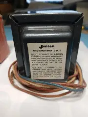 NOS Jensen Amplifier Speaker Matching Autotransformer 25 Watts Z-3422