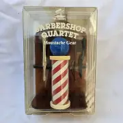 MR. DEL ORO Barbershop Quartet Moustache Gear Mustache Brush Comb Kit New In Box