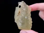 LIBYAN DESERT GLASS, Raw Crystal - Rare, 2A Grade, Large, 39.4g - Stones, 47213