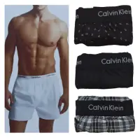 在飛比找momo購物網優惠-【Calvin Klein 凱文克萊】3件組 男純棉平織平口