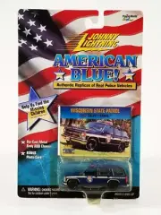 Johnny Lightning 1997 Chevy Tahoe / American Blue! / Wisconsin State Patrol