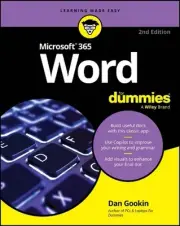 Microsoft 365 Word For Dummies by Dan Gookin Paperback Book
