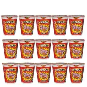 Japanese Instant Ramen Pork Flavor BUTAMEN Tonkotsu 35g x 15 Mini Cup Noodles
