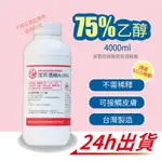 【千櫻箱購24瓶】 75% 500ML乙醇酒精 （箱購）