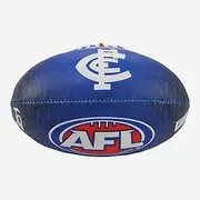 Carlton Blues AFL Footy Aura Synthetic Football Size 3
