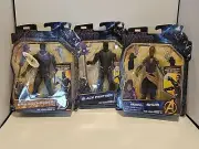 3 SHURI KILLMONGER 2017 MARVEL BLACK PANTHER 6" ACTION FIGURE NIP Avengers Erik