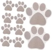 Beatifufu Cute Cat Dog Paw Print Floor Stickers 20pcs Self-adhesive Non-slip Stickers for Home Decor Kitchen Bathrooms