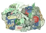 MOUNTAIN AIR Collectables Scrapbooking 40 Paper Die Cuts KAISERCRAFT CT942 New