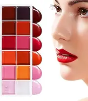 Lip Gloss Palette,Eye Shadow Palettes | Hydrating Waterproof Kit Vibrant Shades High-Pigmented 12 Colors Lip Gloss for Women Girls