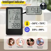 2023 Digital Thermometer Humidity Meter Room Temperature Indoor LCD Hygrometer