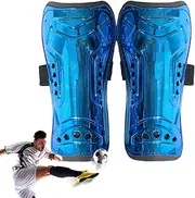 Youth Shin Guards | Elastic Straps Football Shin Pads Protective Flexible Guards,Lightweight Calf Protective Gear, Ergonomic Soccer Equipment for Kids Boys Girls