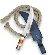 Outdoor Fixed Blade Knife Large Bowie Camping Hunting Survival Trailing Point