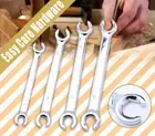 Flare Nut Spanner Wrench CR-V Pipe Brake Hydraulic Line 8 10 12 13 17 19 22 27mm