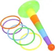 BESPORTBLE Toss Ring Game for Parrots Bird Toys Parrot Training Toy Color Random Select Parrot Toys Bird Toys Cockatiel Toys Bird