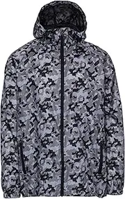 [TRESPASS] Childrens Qikpac Print Compact Pack Away Waterproof Kids Rain Jacket