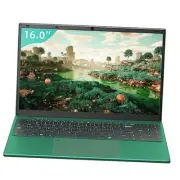 16" Laptop, Celeron N5105 CPU, DDR4 16GB RAM 512G SSD, FHD 16GB+512GB SSD Green