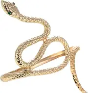 JEWEDECO Snake Arm Cuff Women's Fashion Arm Jewelry Upper Arm Cuff for Women Unique Snake Arm Bracelet