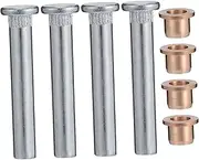 ULTECHNOVO 4pcs Car Door Hinge Bushing Kit for Navara 97-05 Automotive Replacement Parts