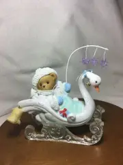 Cherished Teddies Skylar -2nd in White Christmas Series 2009 #4013426 NIB SIGNED
