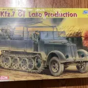 Dragon 1/35 WWII German Sd.Kfz.7 8t Halftrack Late Production Smart Kit Sealed