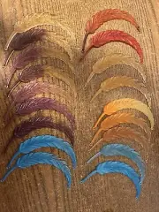 Handmade Oops Resin Long Feathers (Read before Purchase)
