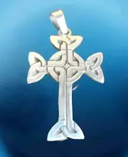 Erick's Sterling Silver Celtic Cross Taxco.925
