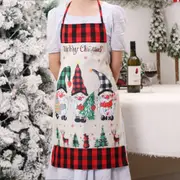 Christmas Kitchen Cooking Aprons Sleeveless Apron Funny Christmas Baking Apron