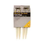 Oztrail Glow In The Dark Tent Peg White
