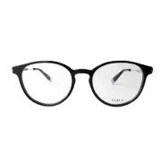 New FURLA Women's Eyeglasses VFU297 0700 Black Optical Frame 50-18-135
