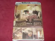 BUTTERICK / WAVERLY #B4760 - BEAUTIFUL FORMAL DINING ROOM DECOR. PATTERN FF