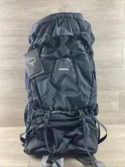 Osprey Atmos AG 65L Men's Backpacking Backpack, Venturi Blue, Large