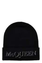 MCQUEEN Logo Embroidered Beanie