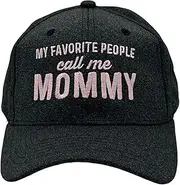 [Crazy Dog T-shirts] My Favorite People Call Me Mommy Hat Funny Sarcastic Mothers Day Cap