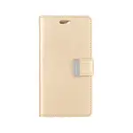 Goospery Rich Diary case for iPhone 15 Plus - Gold