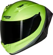 Nolan N60-6 Sport Verniciatura Speciale 348, full face helmet , color: Light Green/Black/Grey , size: XL
