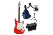 Axiom Beginner Electric Guitar Pack - Red