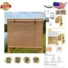 Stylish 36" x 48" Bamboo Roller Shades - Manual Control Light Filtering Blinds