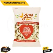 J.C.'S QUALITY FOODS Natural Premium Cashews,100 g-AU